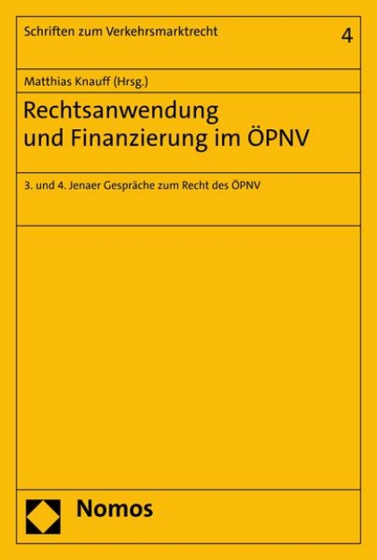 Bild von Rechtsanwendung und Finanzierung im ÖPNV (eBook)