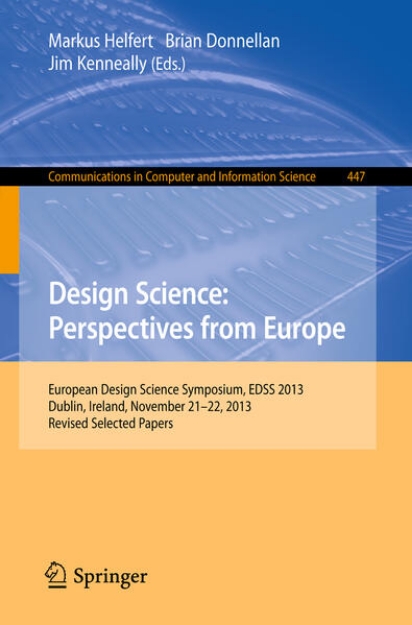 Bild von Design Science: Perspectives from Europe (eBook)