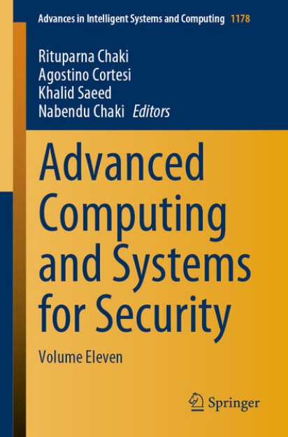 Bild von Advanced Computing and Systems for Security (eBook)