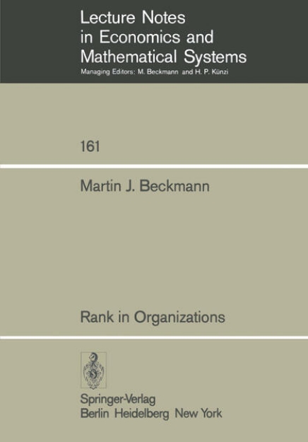 Bild von Rank in Organizations (eBook)