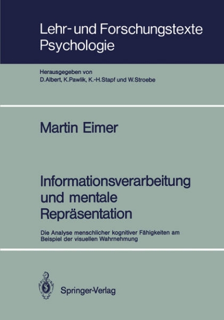 Bild von Informationsverarbeitung und mentale Repräsentation (eBook)