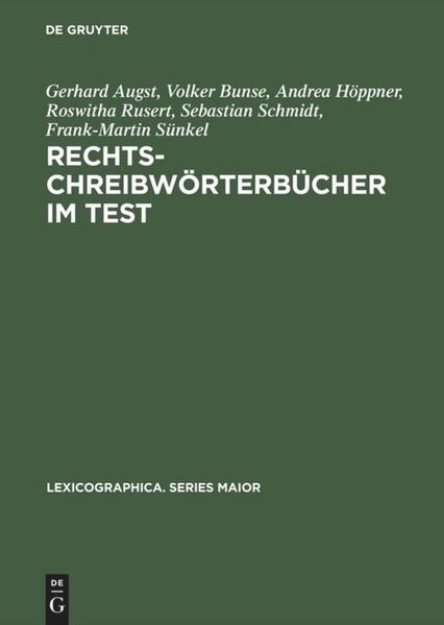 Bild von Rechtschreibwörterbücher im Test (eBook)