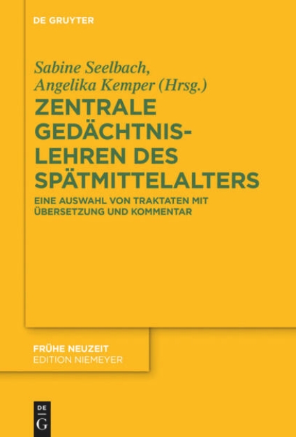 Bild von Zentrale Gedächtnislehren des Spätmittelalters (eBook)