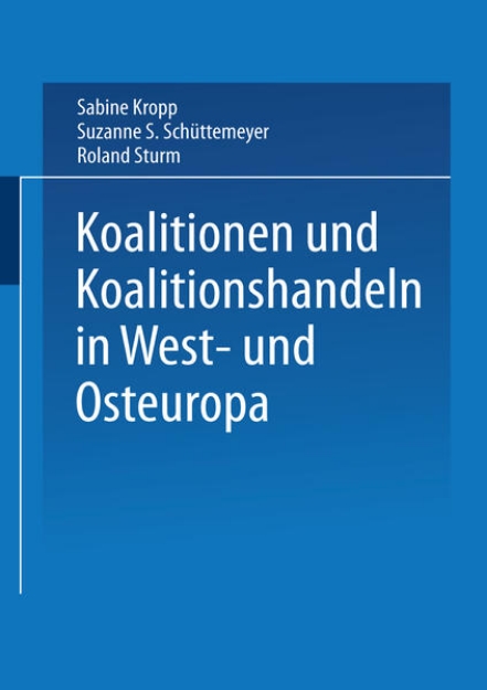 Bild von Koalitionen in West- und Osteuropa (eBook)