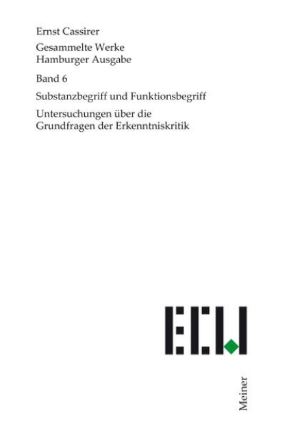 Bild von Substanzbegriff und Funktionsbegriff (eBook)