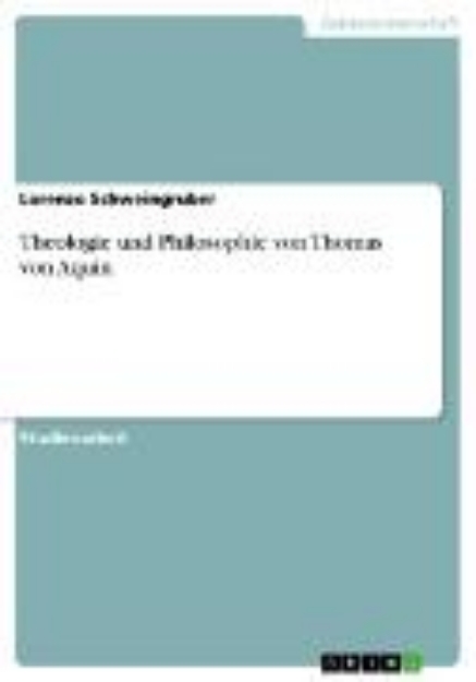 Bild von Theologie und Philosophie von Thomas von Aquin (eBook)