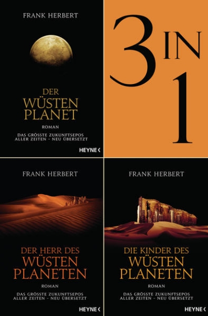 Bild von Der Wüstenplanet Band 1-3: Der Wüstenplanet / Der Herr des Wüstenplaneten / Die Kinder des Wüstenplaneten (3in1-Bundle) (eBook)