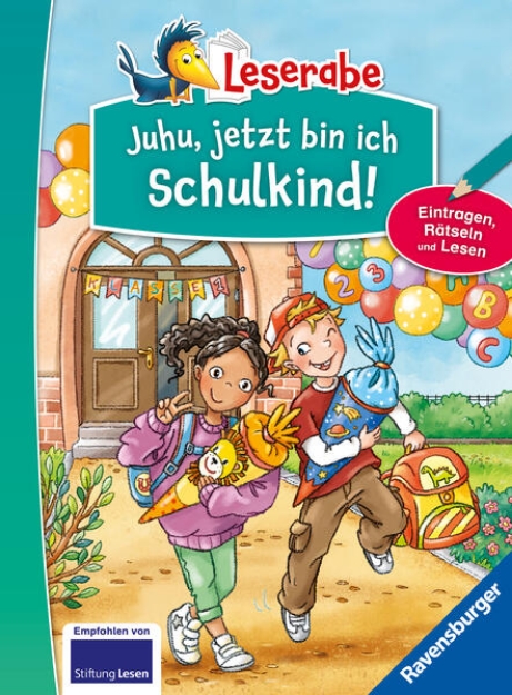 Bild von Mein großes Buch zur Einschulung - Eintragbuch - Erstlesebuch - Kinderbuch zum Schulstart - Kinderbuch ab 6 Jahren - Schulstarter - Geschenk Einschulung - Lesen lernen 1. Klasse Jungen und Mädchen