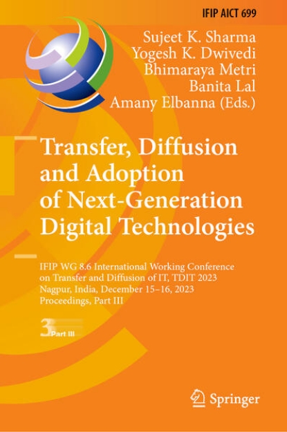 Bild von Transfer, Diffusion and Adoption of Next-Generation Digital Technologies (eBook)