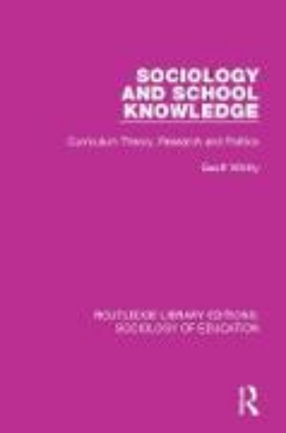 Bild von Sociology and School Knowledge (eBook)