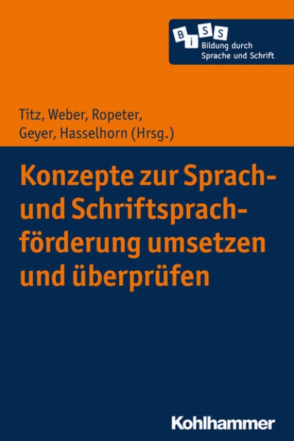 Bild von Konzepte zur Sprach- und Schriftsprachförderung umsetzen und überprüfen (eBook)