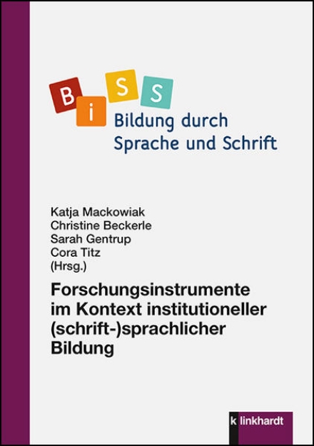 Bild von Forschungsinstrumente im Kontext institutioneller (schrift-)sprachlicher Bildung (eBook)