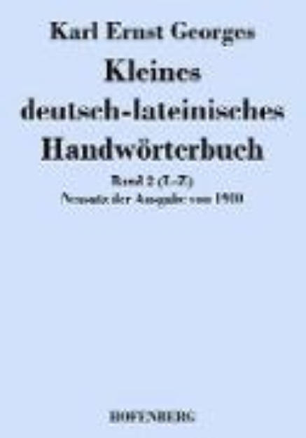 Bild von Kleines deutsch-lateinisches Handwörterbuch