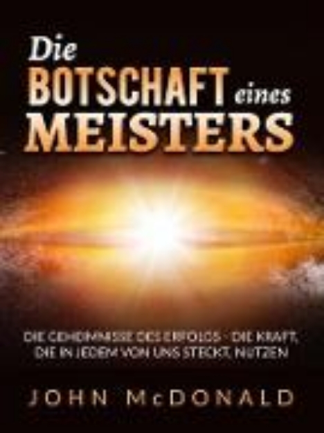 Bild von Die Botschaft eines Meisters (Übersetzt) (eBook)