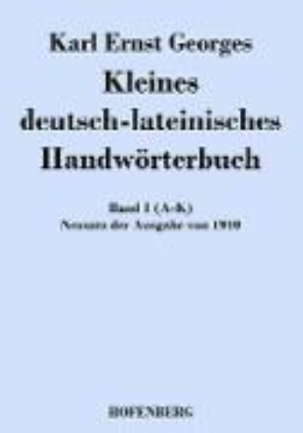 Bild von Kleines deutsch-lateinisches Handwörterbuch