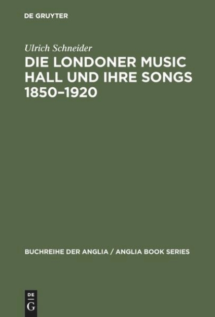 Bild von Die Londoner Music Hall und ihre Songs 1850-1920 (eBook)