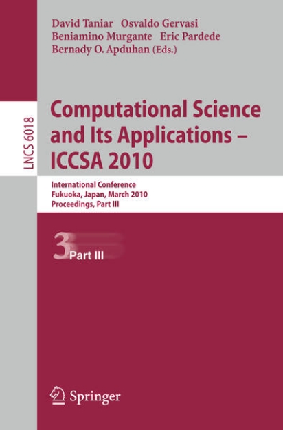 Bild von Computational Science and Its Applications - ICCSA 2010 (eBook)