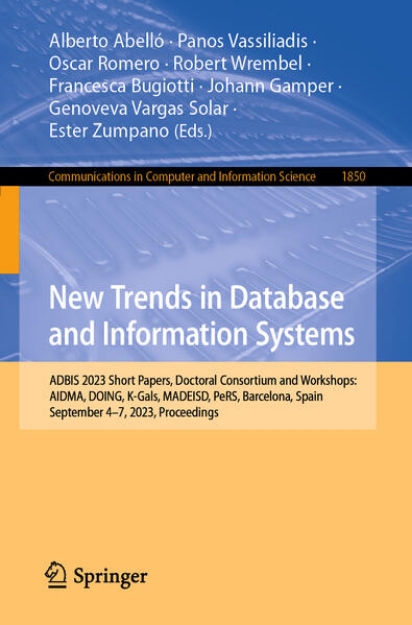 Bild von New Trends in Database and Information Systems (eBook)