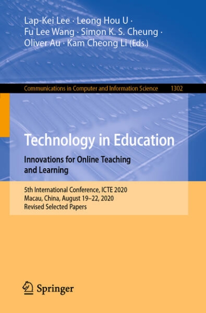 Bild von Technology in Education. Innovations for Online Teaching and Learning