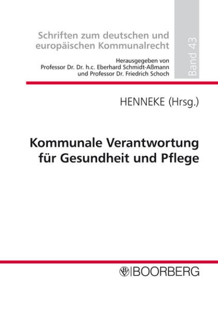 Bild von Kommunale Verantwortung für Gesundheit und Pflege (eBook)