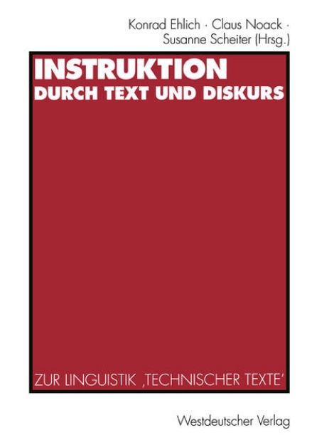 Bild von Instruktion durch Text und Diskurs (eBook)