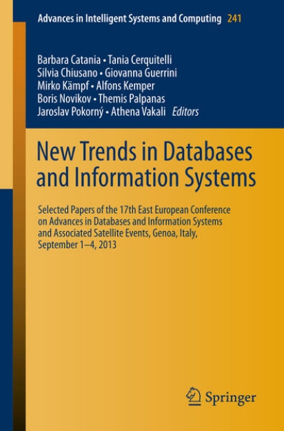 Bild von New Trends in Databases and Information Systems