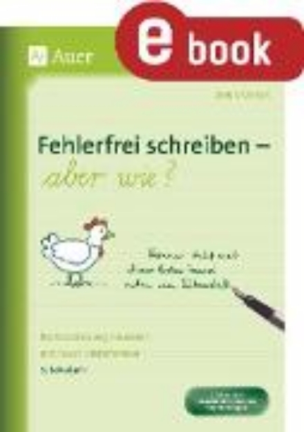 Bild von Fehlerfrei schreiben - aber wie Klasse 3 (eBook)