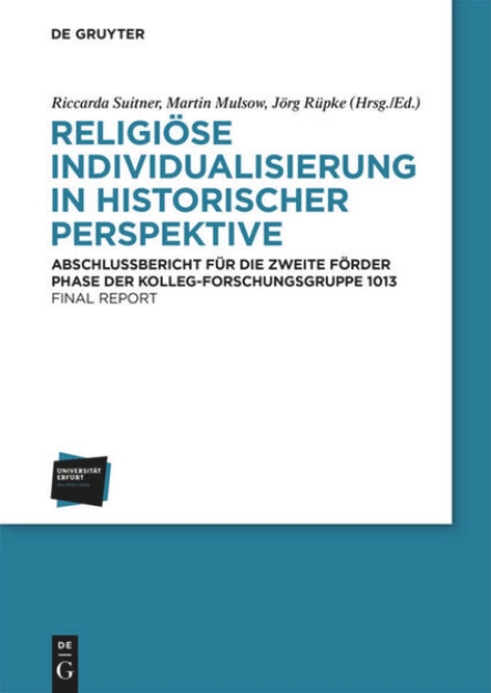 Bild von Religiöse Individualisierung in historischer Perspektive / Religious Individualisation in Historical Perspective (eBook)