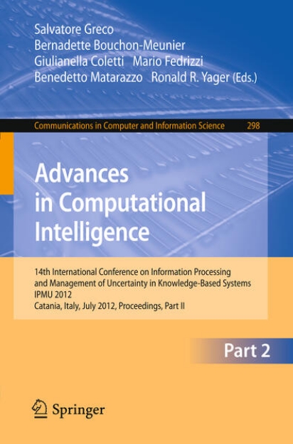 Bild von Advances in Computational Intelligence, Part II (eBook)