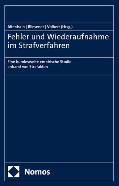 Bild von Fehler und Wiederaufnahme im Strafverfahren