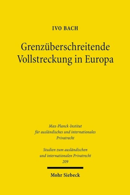 Bild von Grenzüberschreitende Vollstreckung in Europa (eBook)