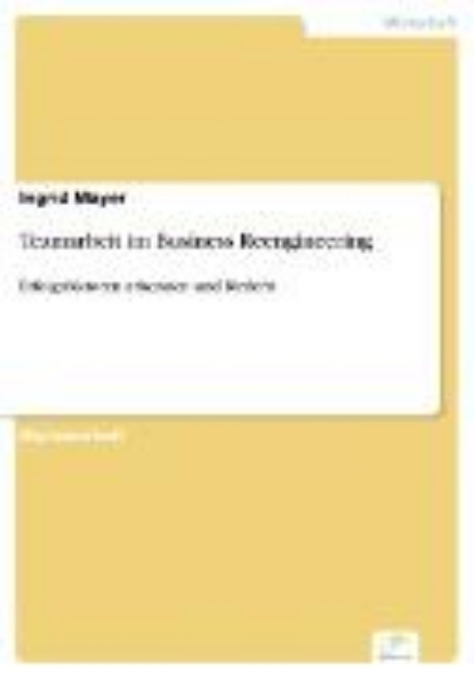 Bild von Teamarbeit im Business Reengineering (eBook)