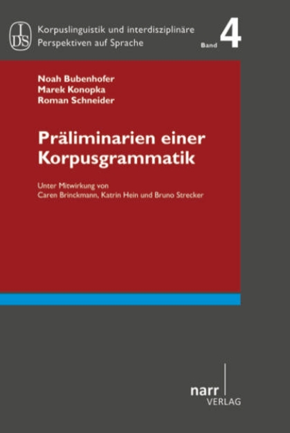 Bild von Präliminarien einer Korpusgrammatik (eBook)