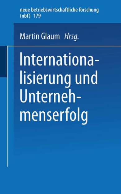 Bild von Internationalisierung und Unternehmenserfolg (eBook)