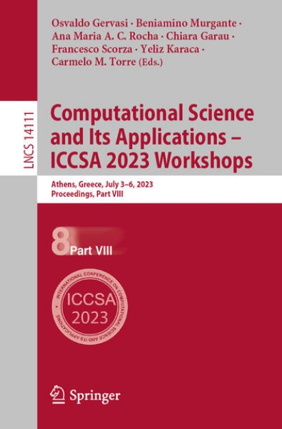 Bild von Computational Science and Its Applications - ICCSA 2023 Workshops (eBook)