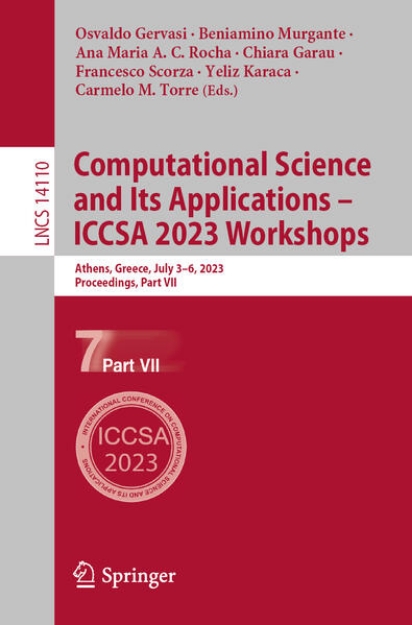 Bild von Computational Science and Its Applications - ICCSA 2023 Workshops (eBook)