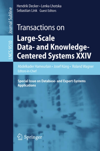 Bild von Transactions on Large-Scale Data- and Knowledge-Centered Systems XXIV (eBook)