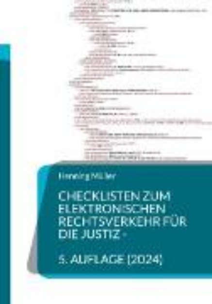 Bild von Checklisten zum elektronischen Rechtsverkehr für die Justiz (eBook)