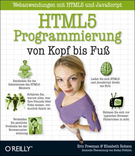 Bild von HTML5-Programmierung von Kopf bis Fuß: Webanwendungen mit HTML5 und JavaScript