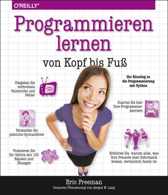 Bild von Programmieren lernen von Kopf bis Fuß