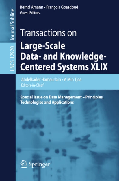 Bild von Transactions on Large-Scale Data- and Knowledge-Centered Systems XLIX (eBook)