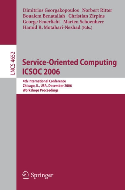 Bild von Service-Oriented Computing ICSOC 2006 (eBook)