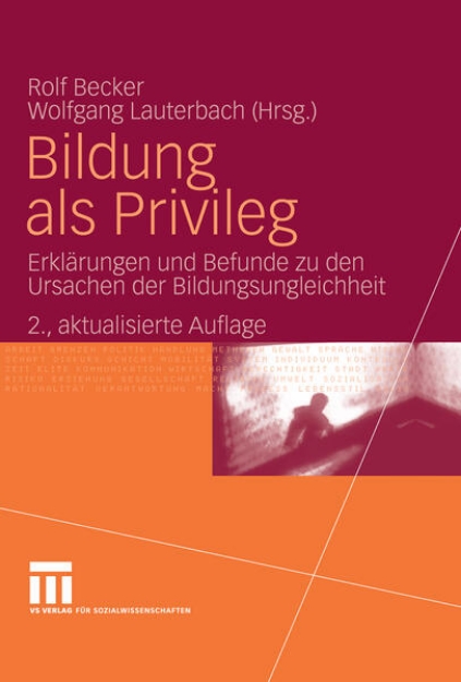 Bild von Bildung als Privileg (eBook)