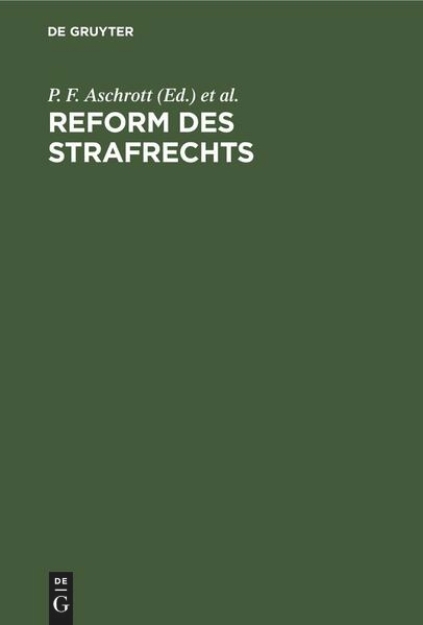 Bild von Reform des Strafrechts (eBook)