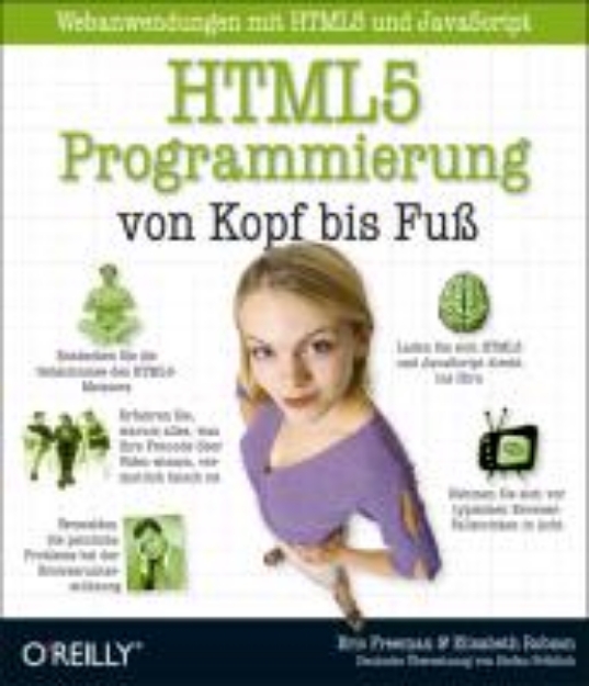 Bild von HTML5-Programmierung von Kopf bis Fuß (eBook)