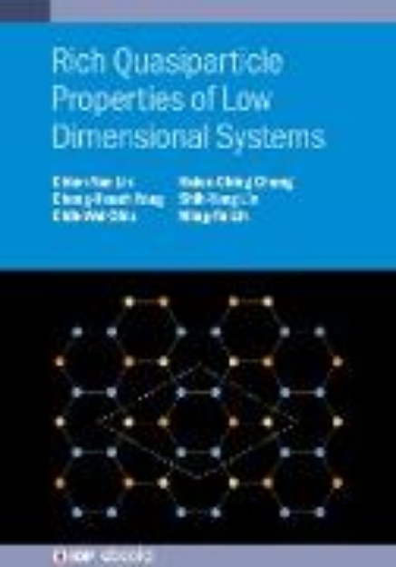 Bild von Rich Quasiparticle Properties of Low Dimensional Systems (eBook)