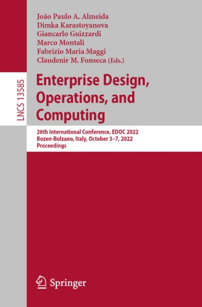 Bild von Enterprise Design, Operations, and Computing (eBook)