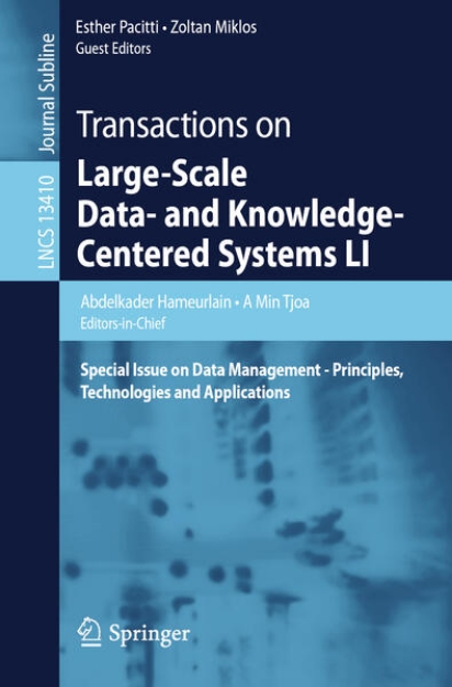 Bild von Transactions on Large-Scale Data- and Knowledge-Centered Systems LI (eBook)