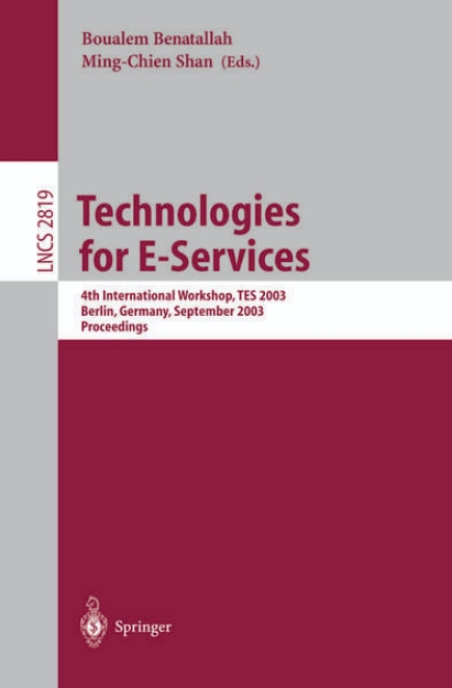 Bild von Technologies for E-Services (eBook)