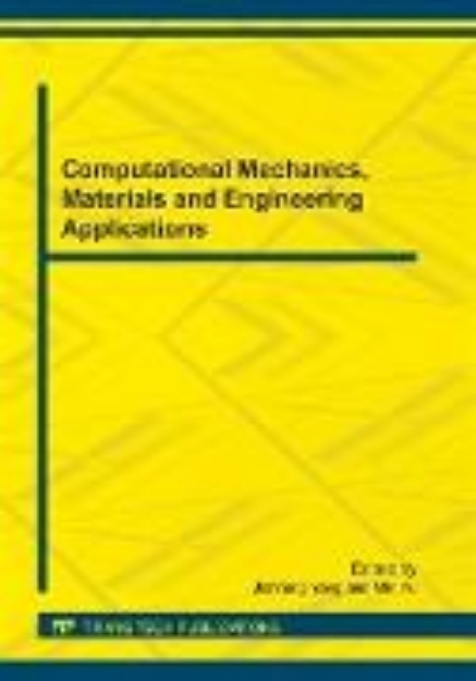 Bild von Computational Mechanics, Materials and Engineering Applications (eBook)